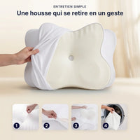 Halo par Maison Cervéa® — Oreiller ergonomique nouvelle génération