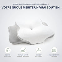 Halo par Maison Cervéa® — Oreiller ergonomique nouvelle génération