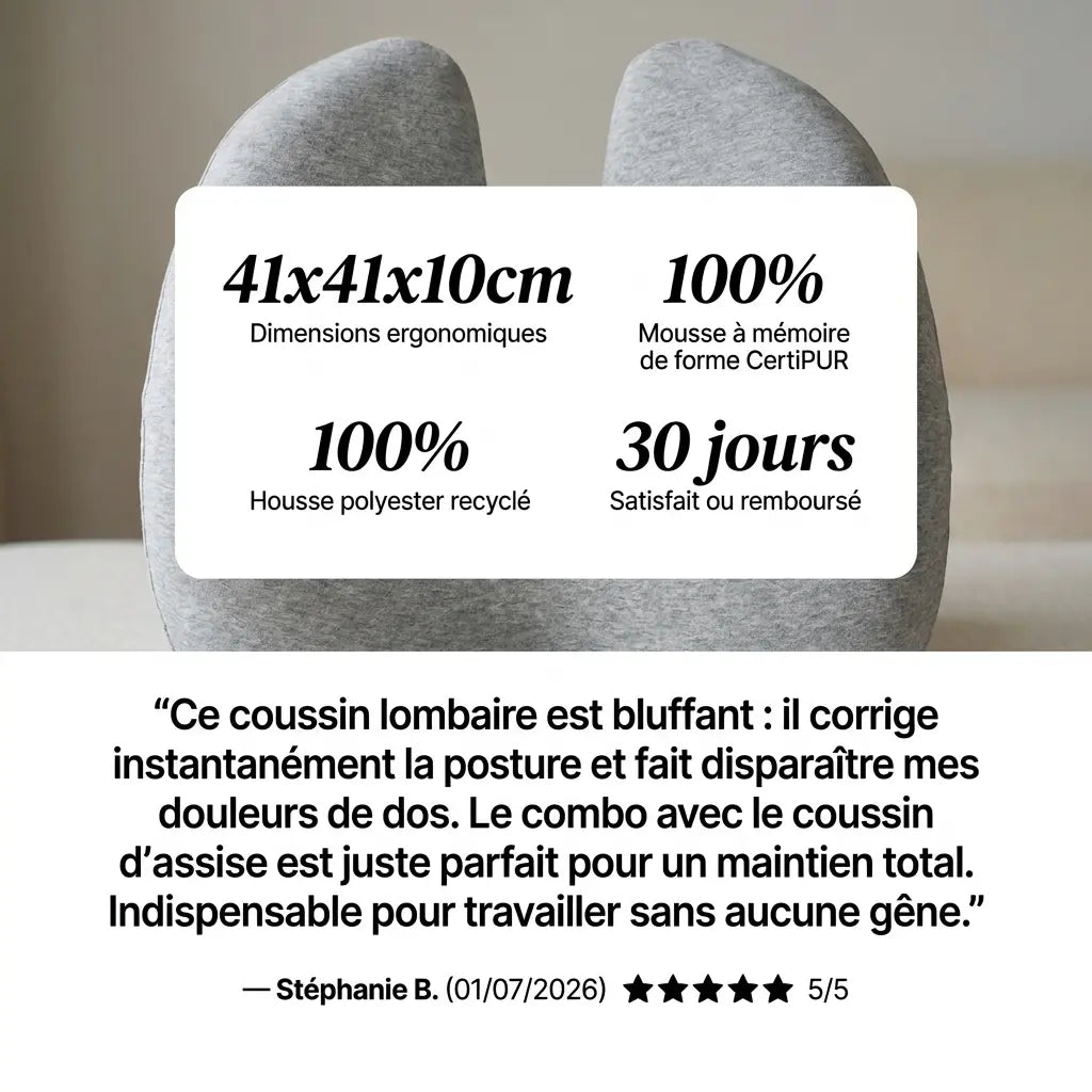 Coussin lombaire