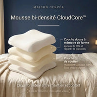 Cloud par Maison Cervéa® — Oreiller ergonomique